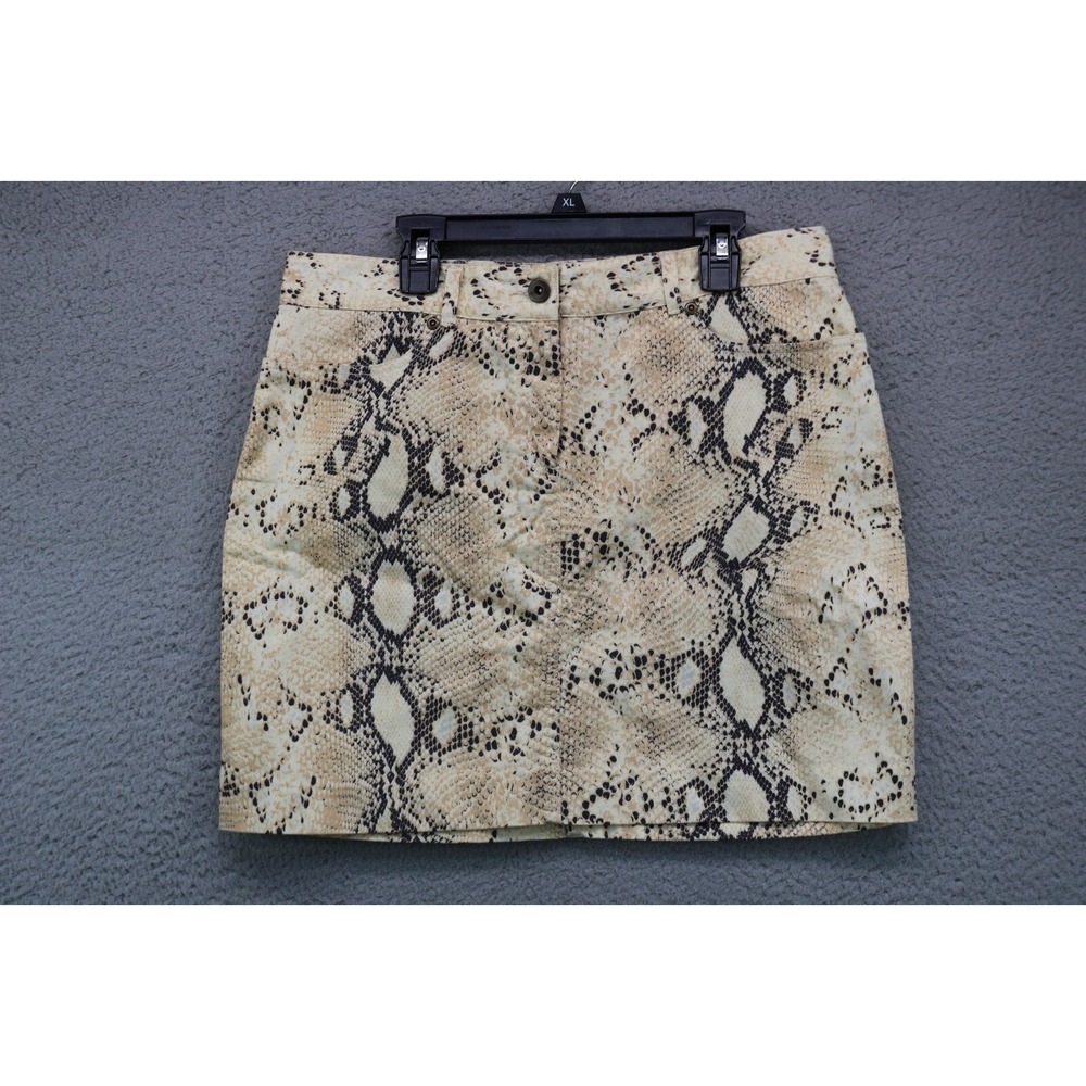 Boston Proper Snakeskin Print Skirt-Size 10